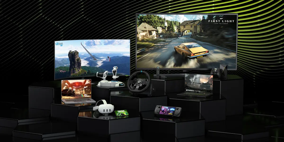 GeForce Now passe &agrave; 90 images par seconde sur les casques VR, dont l'Apple Vision Pro