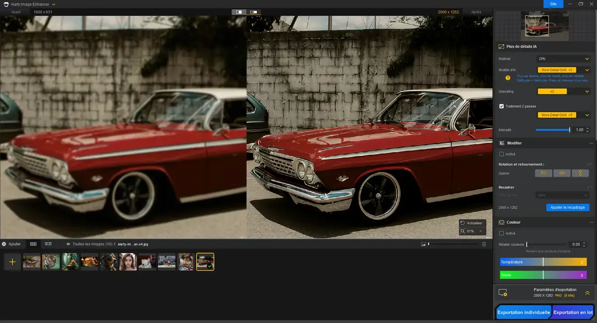 Restaurer ses vieilles photos sur Mac&nbsp;: Aiarty Image Enhancer s&rsquo;appuie sur l&rsquo;IA (-52%)