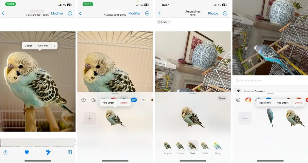 iOS 17 : comment transformer ses photos en autocollants animés avec son iPhone ?