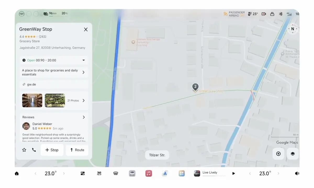 XPeng, 1er constructeur chinois &agrave; int&eacute;grer Google Maps Auto SDK pour une raison bien pr&eacute;cise