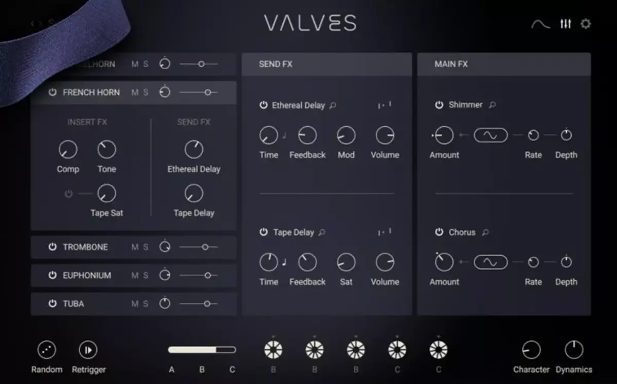 Un ensemble de cuivres convaincant avec Valves chez Native Instruments