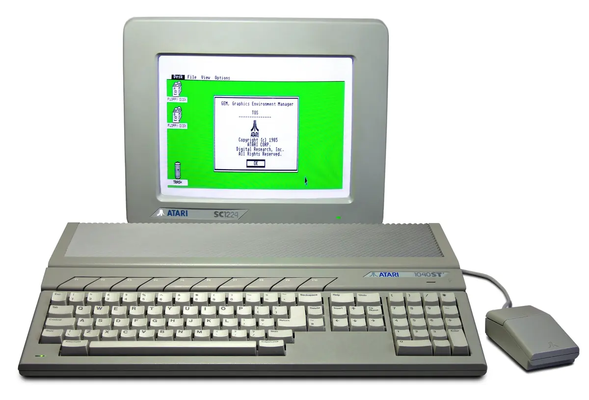 L'Atari ST, alternative bon march&eacute; au Mac.