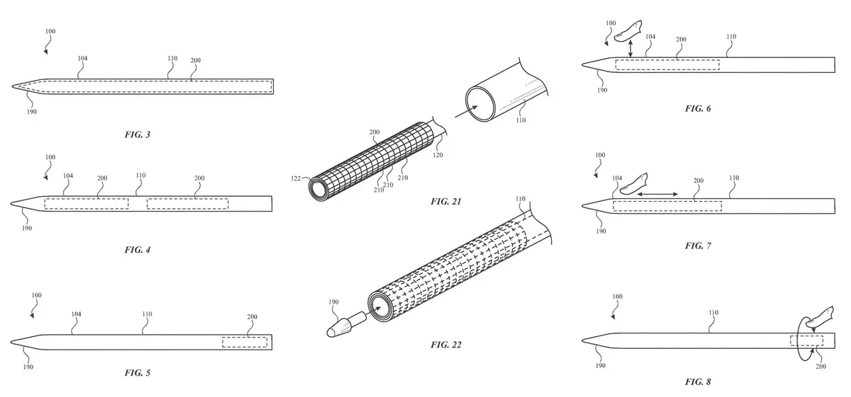 Et si on jonglait avec son Apple Pencil pour dessiner [brevet]