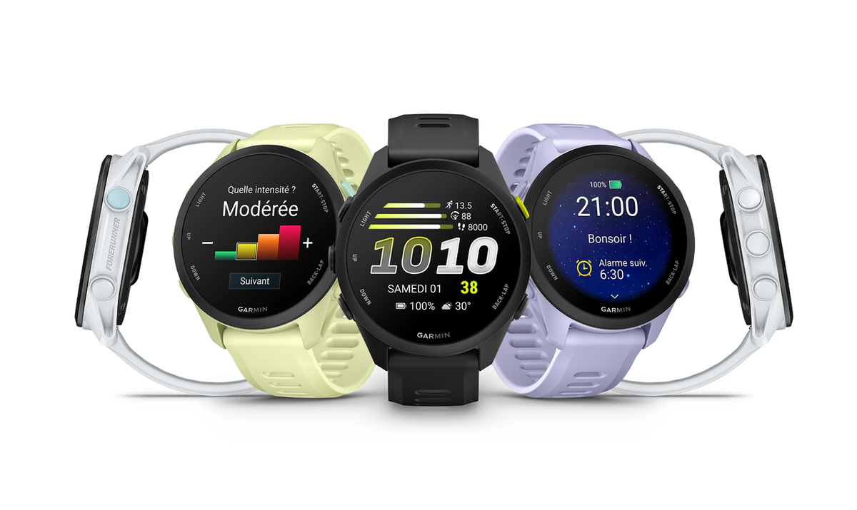 Garmin Forerunner 70 et 170&nbsp;: les montres running passent &agrave; l'AMOLED