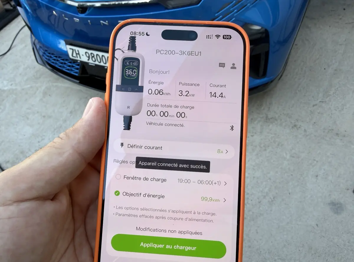 Test du Rheidon P200 3K6&nbsp;: le meilleur chargeur mobile pour voiture &eacute;lectrique en 2026&nbsp;?