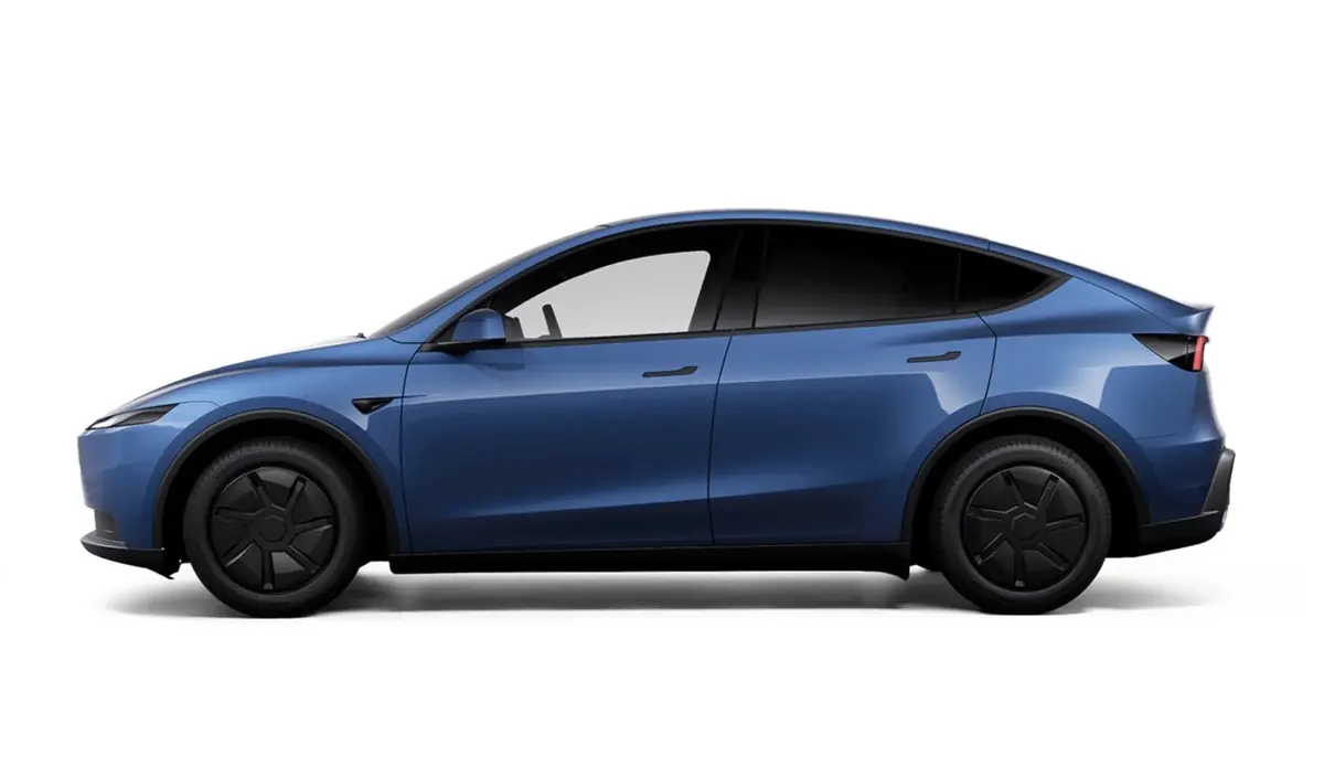 La Tesla Model Y a un nouveau bleu