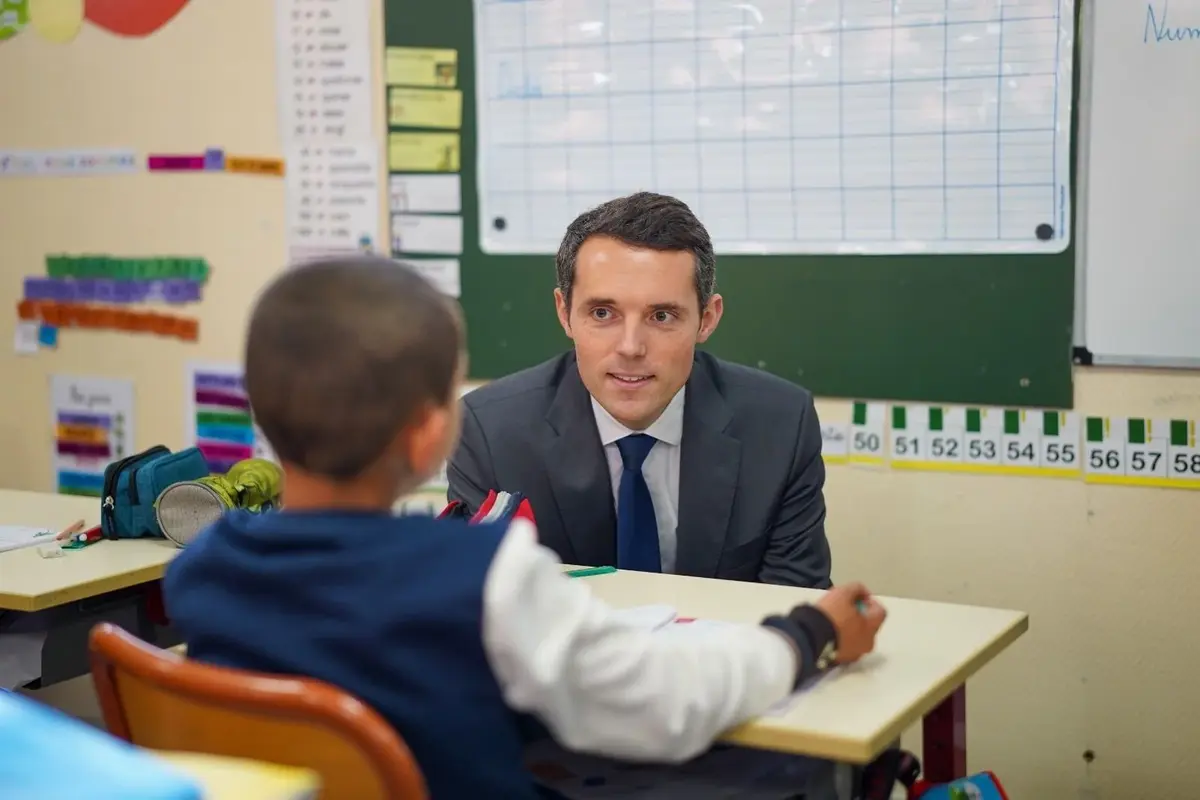 Alexandre Portier, Ministre délégué à la réussite scolaire et à l’enseignement professionnel