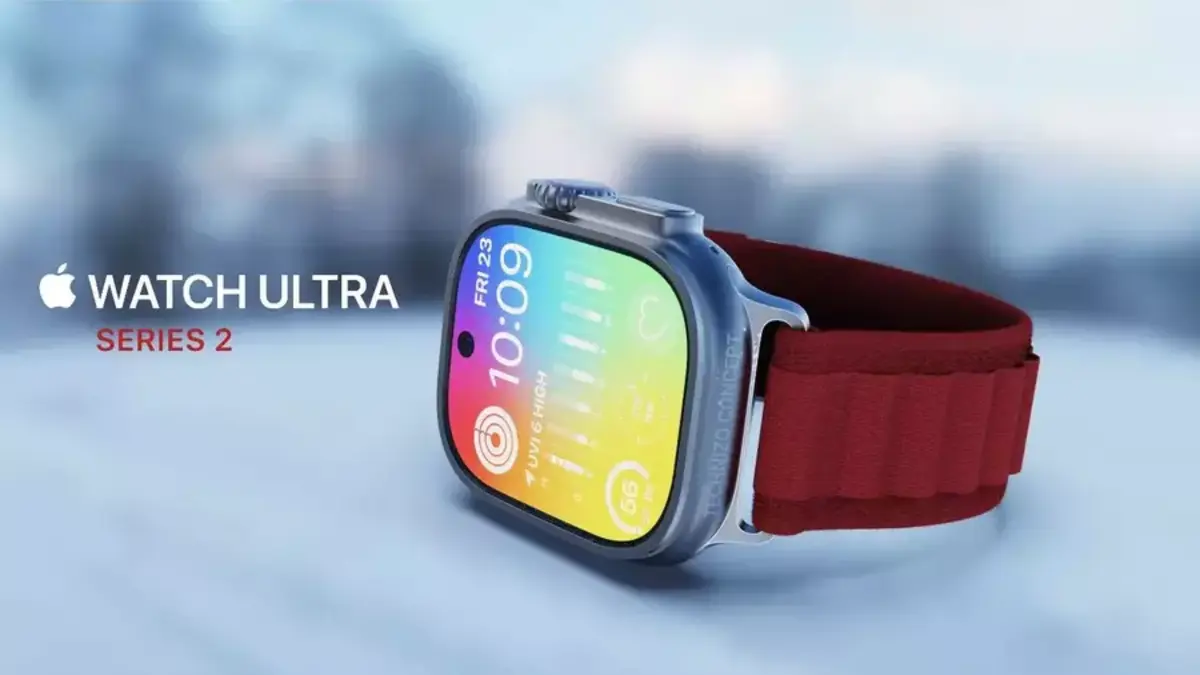 Apple Watch Ultra 2 は数グラム軽量化