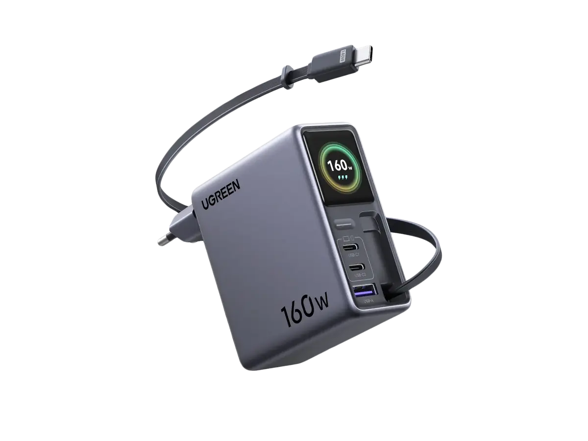 UGREEN lance deux chargeurs Nexode Pro GaN 160 / 300 W, avec &eacute;cran intelligent [d&eacute;j&agrave; en PROMO]