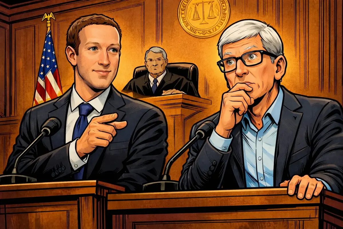 Proc&egrave;s Meta&nbsp;: Mark Zuckerberg entra&icirc;ne Tim Cook dans sa d&eacute;fense (votre honneur&nbsp;!)