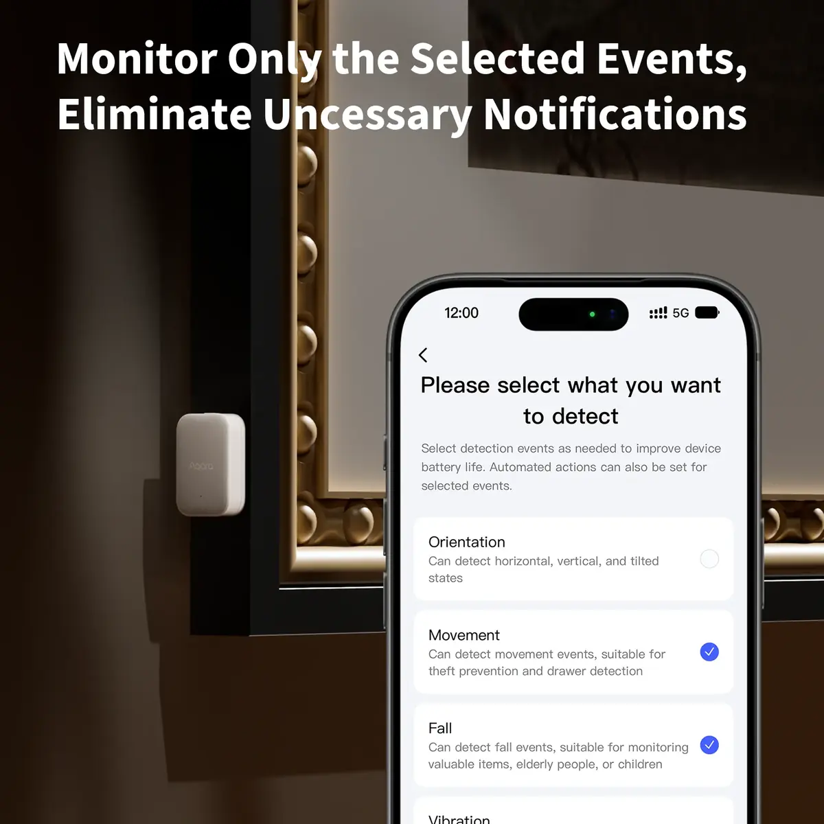 Le capteur Aqara P100, un d&eacute;tecteur intelligent capable d&rsquo;analyser mouvements, chocs et vibrations