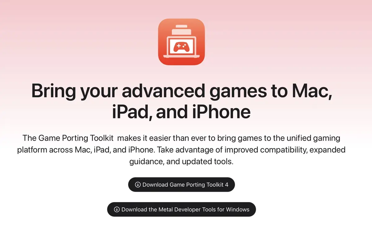 Apple confie une partie du portage des jeux PC &agrave; des agents IA