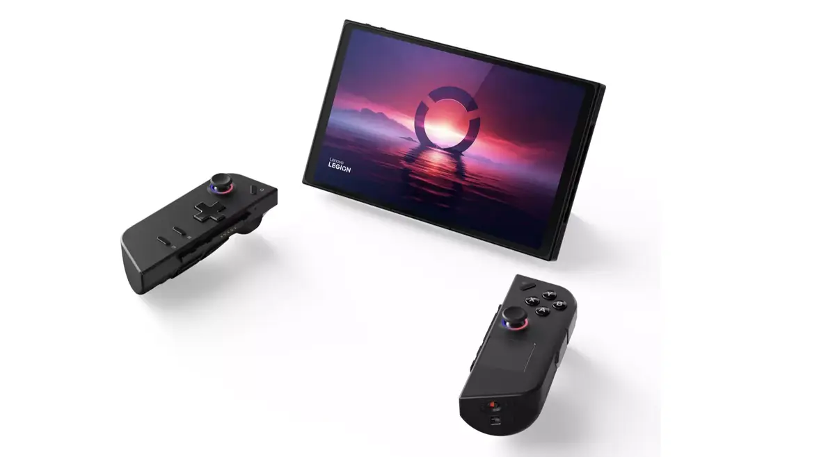 Une console aux airs de Switch et un portable refroidi par eau chez Lenovo