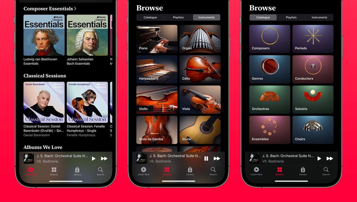 Avec un peu d'avance, l'app Apple Music Classical commence à être déployée !