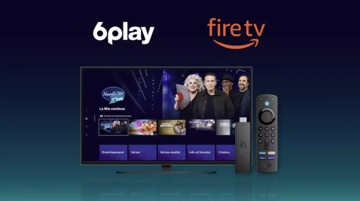 6Play : la plateforme de streaming du groupe M6 débarque sur les Fire TV