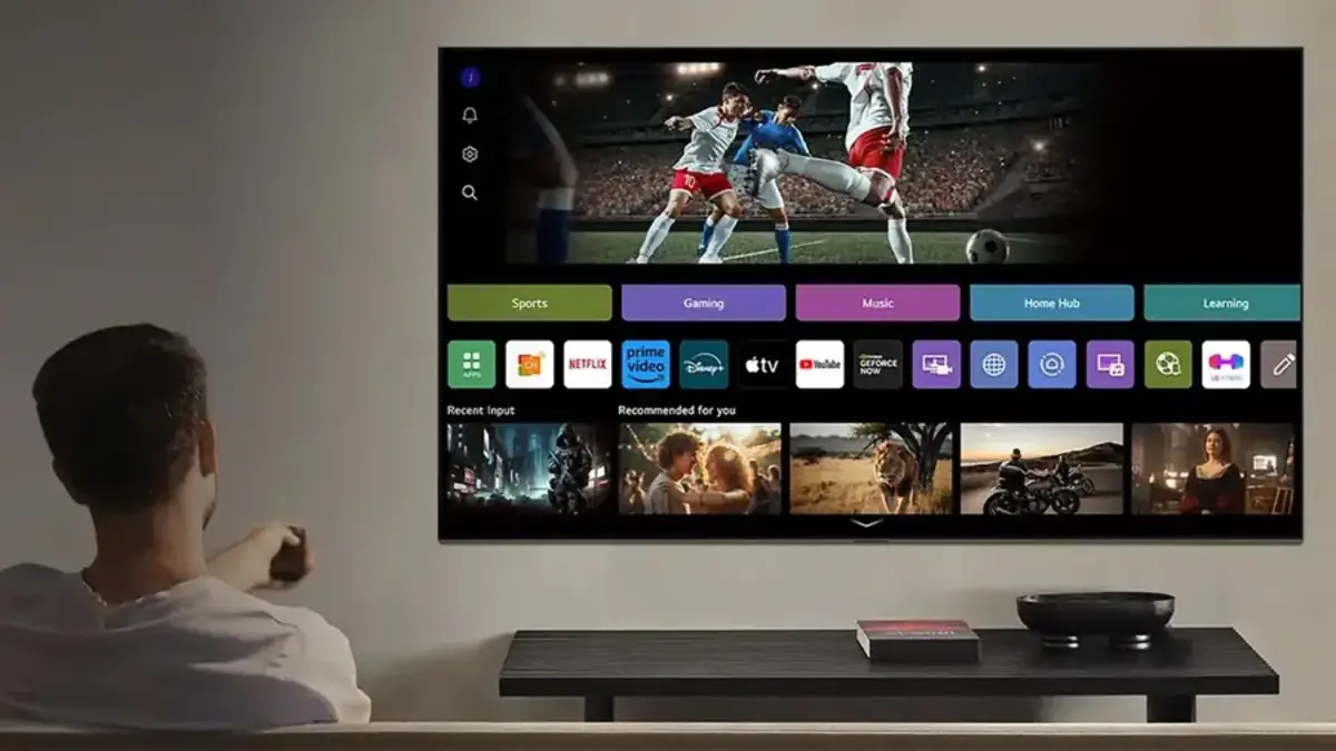 LG nie enregistrer les conversations du salon