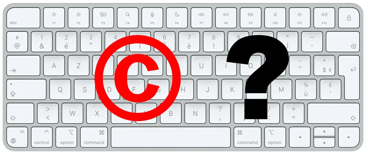 Copyright © sur Mac : comment faire ?