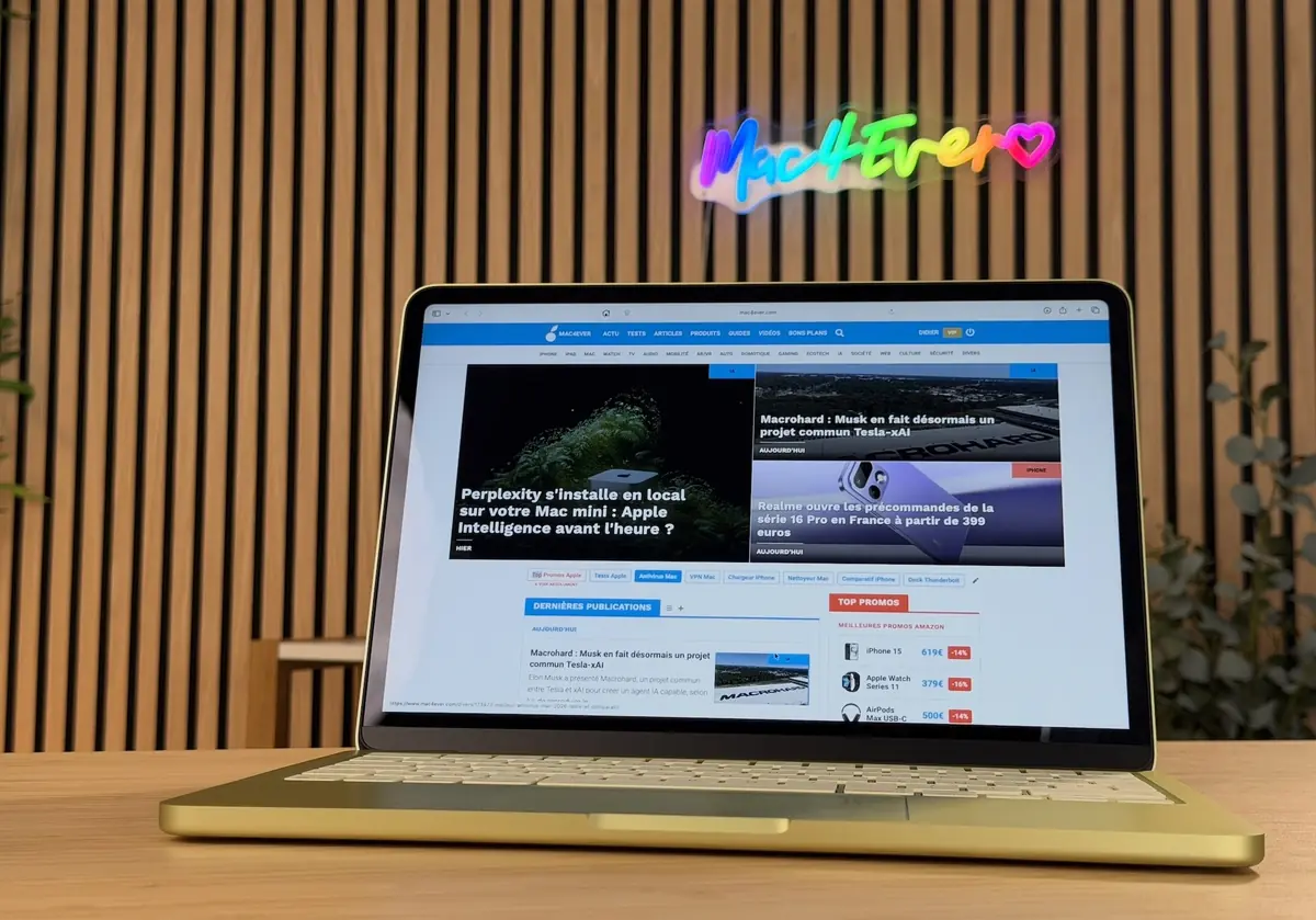 1 To dans un MacBook Neo, c'est possible&nbsp;! Commandez le votre&nbsp;! (+ code promo)