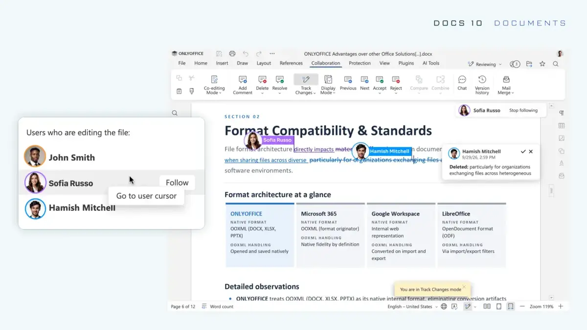 ONLYOFFICE 10.0&nbsp;: une IA int&eacute;gr&eacute;e dans cette alternative gratuite &agrave; Microsoft Office