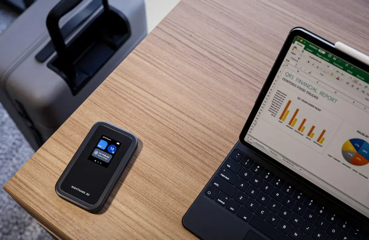 NETGEAR Nighthawk M7 : le hotspot 5G passe au Wi-Fi 7 et intègre une eSIM Marketplace
