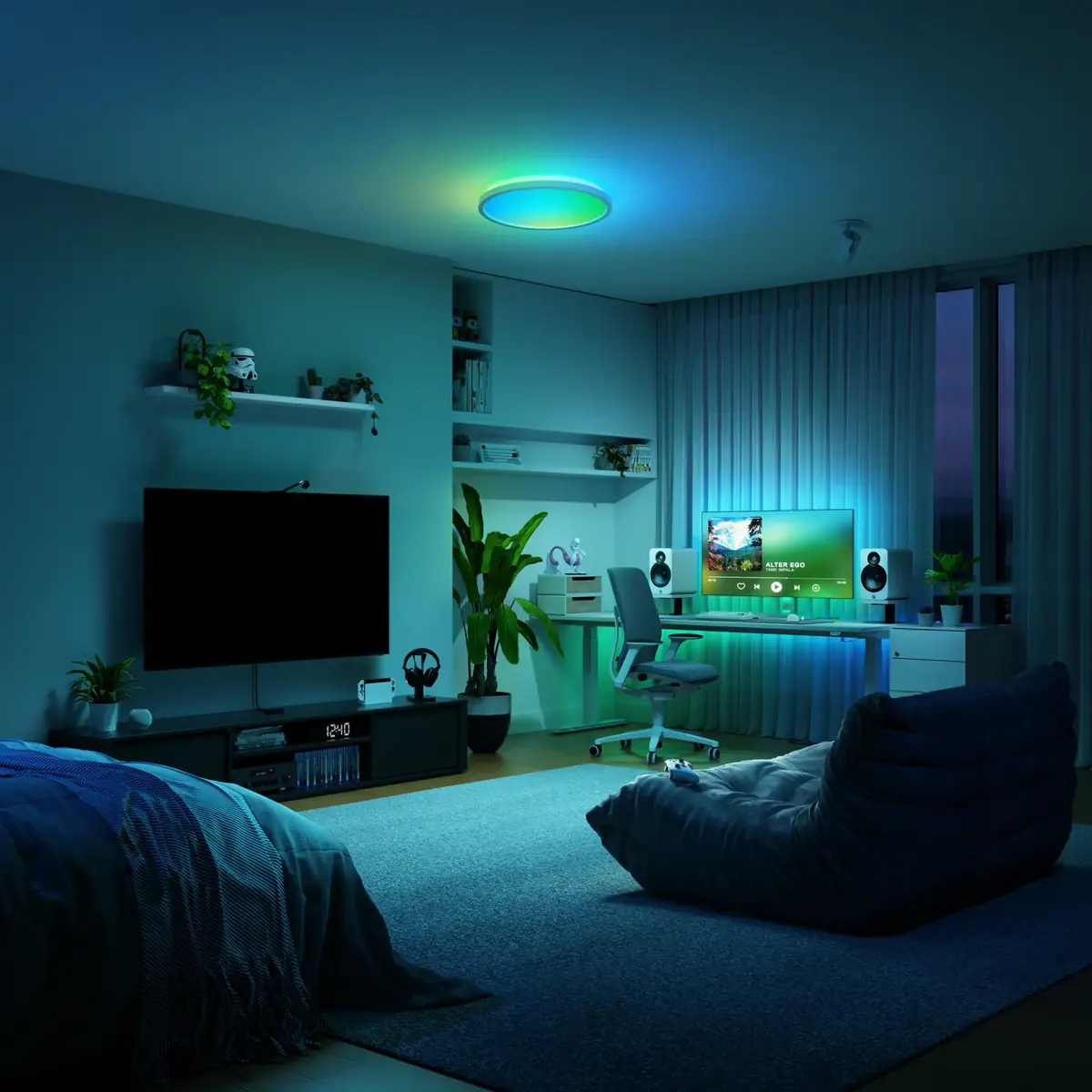 Nanoleaf ajoute un plafonnier multicolore &agrave; son &eacute;cosyst&egrave;me connect&eacute;