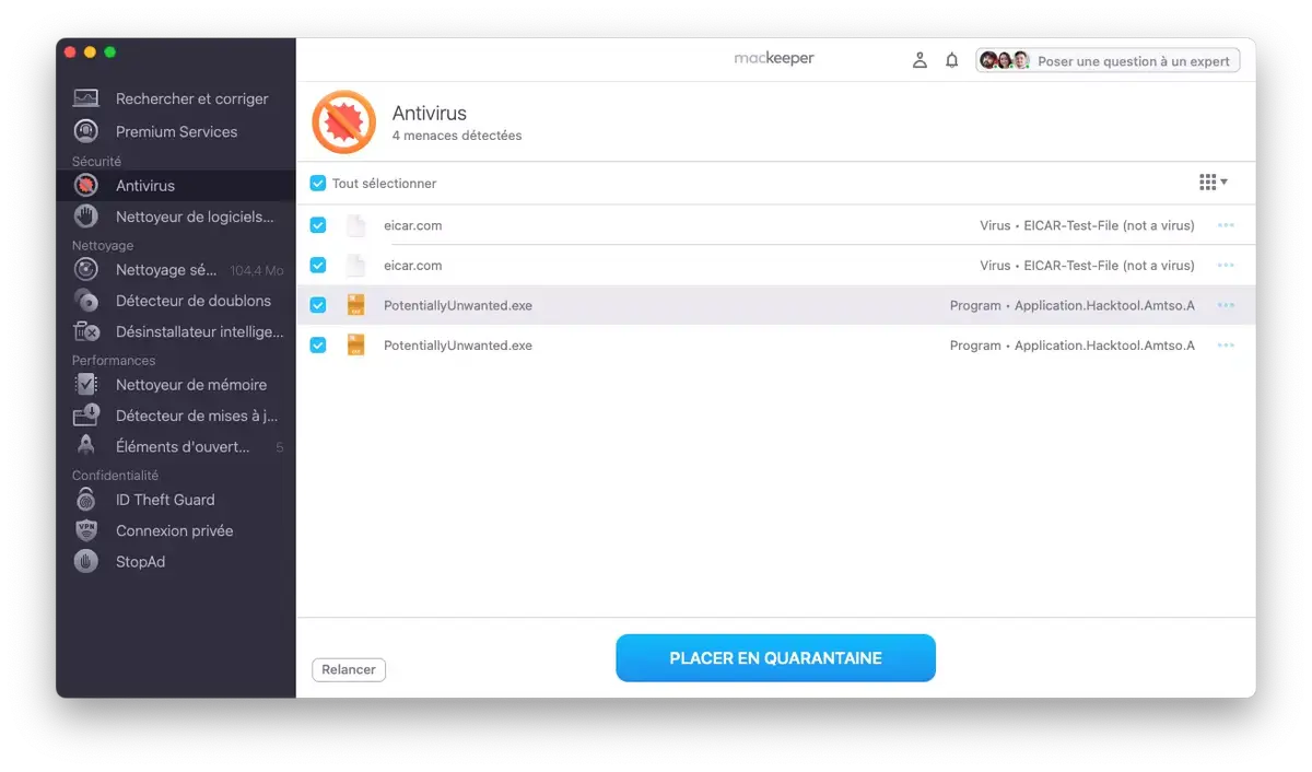 Antivirus/nettoyeur Mackeeper : le test complet