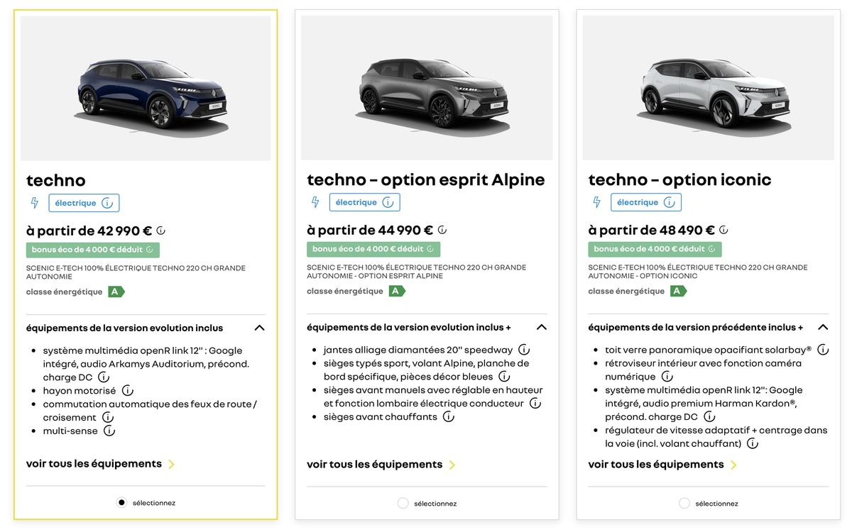 Essai Renault Scenic électrique : meilleur que Tesla ? (vidéo)