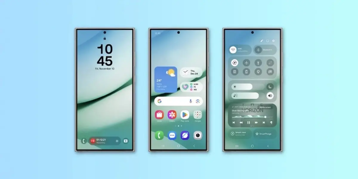 Samsung a lancé la bêta de One UI 7, avec un petit air d'iOS