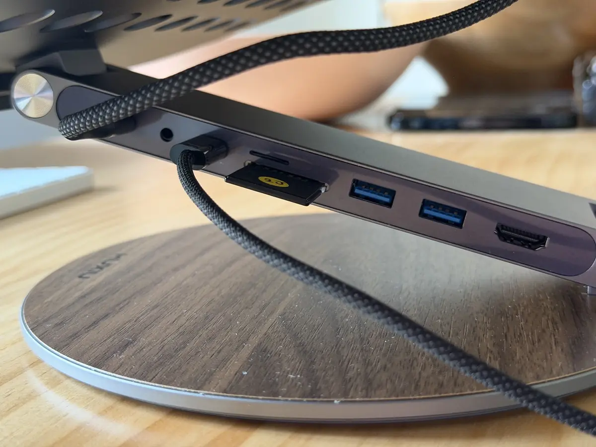 Le lecteur SD est parfaitement fonctionnel