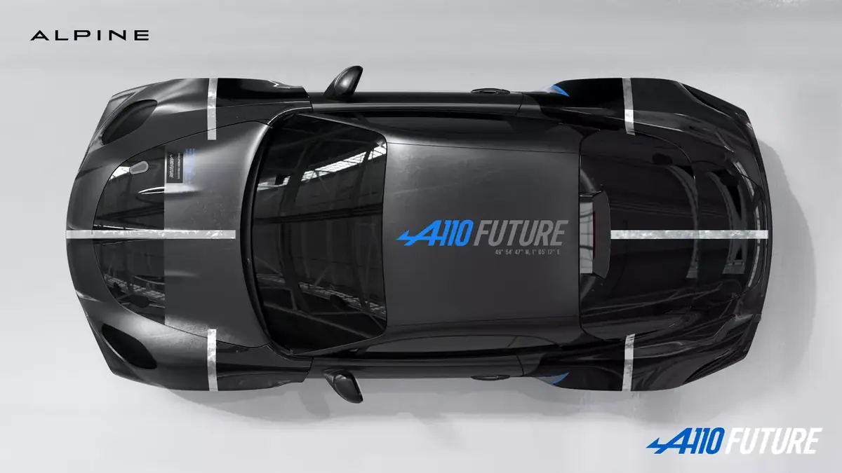 La future A110 &eacute;lectrique roule d&eacute;j&agrave;