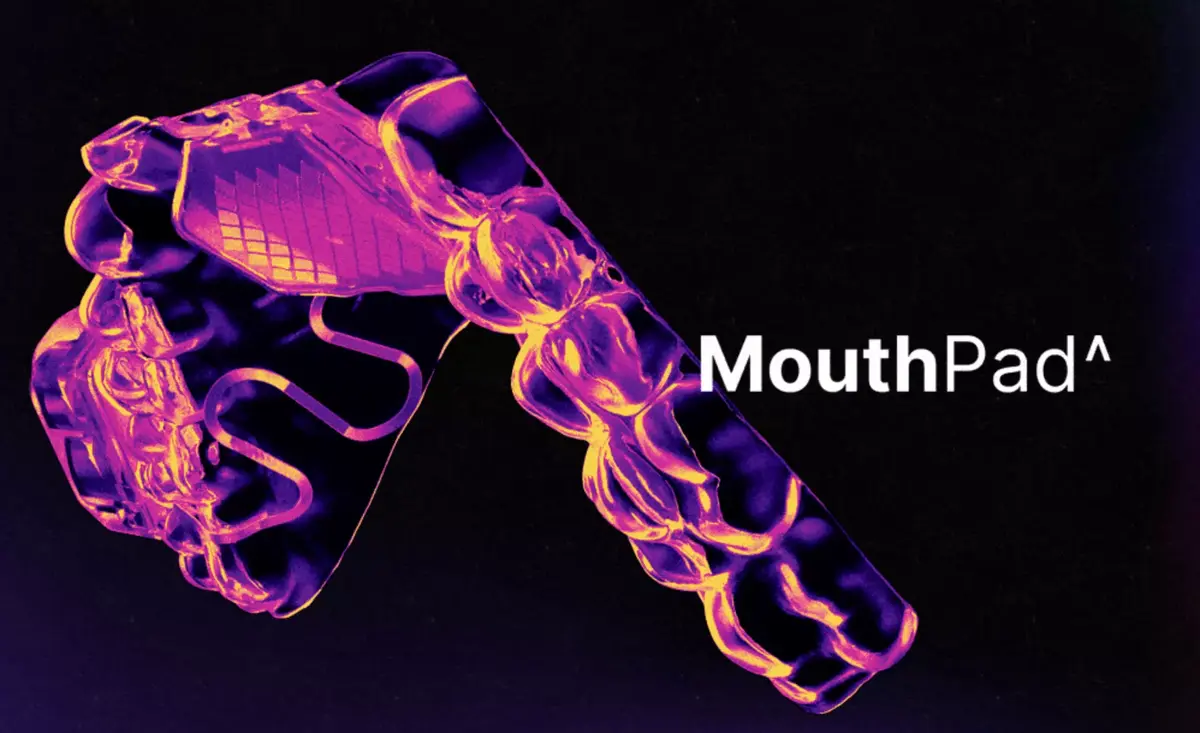 MouthPad, un trackpad dans la bouche contrôle avec la langue