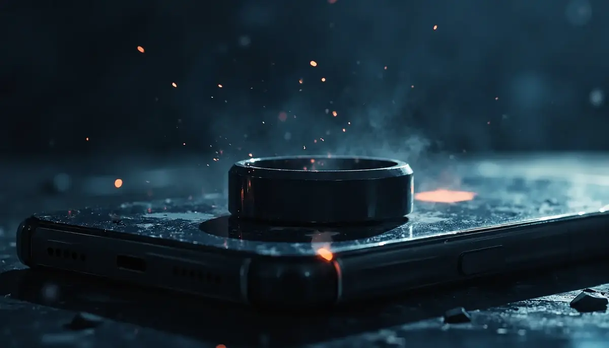 Bague connect&eacute;e prototype