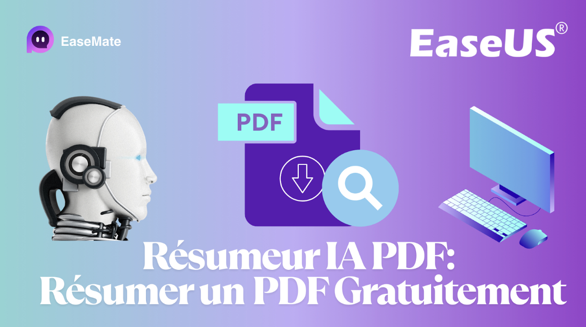 R&eacute;sumer un PDF gratuitement avec EaseMate
