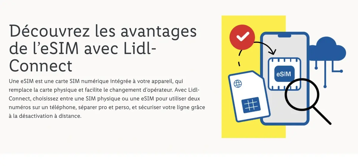 Lidl est d&eacute;j&agrave; pr&eacute;sent en Suisse pour les eSIM