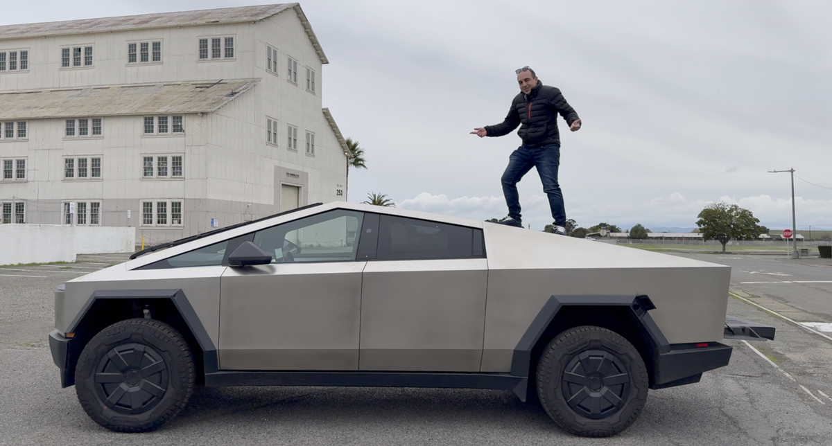 Essai inédit du Tesla Cybertruck !