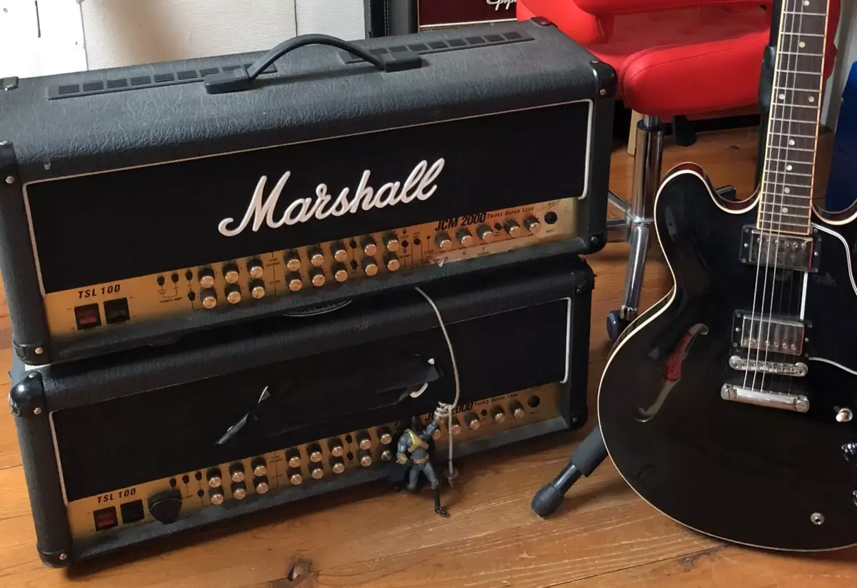 Double dose de Marshall TSL 100, révisés maison