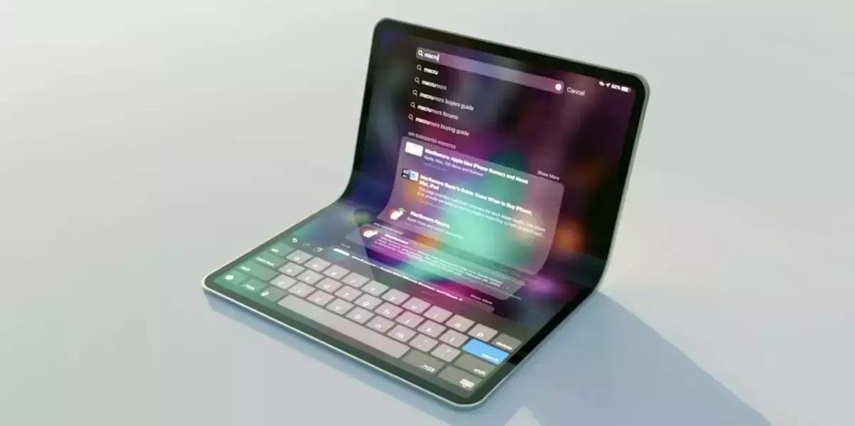 iPad pliable