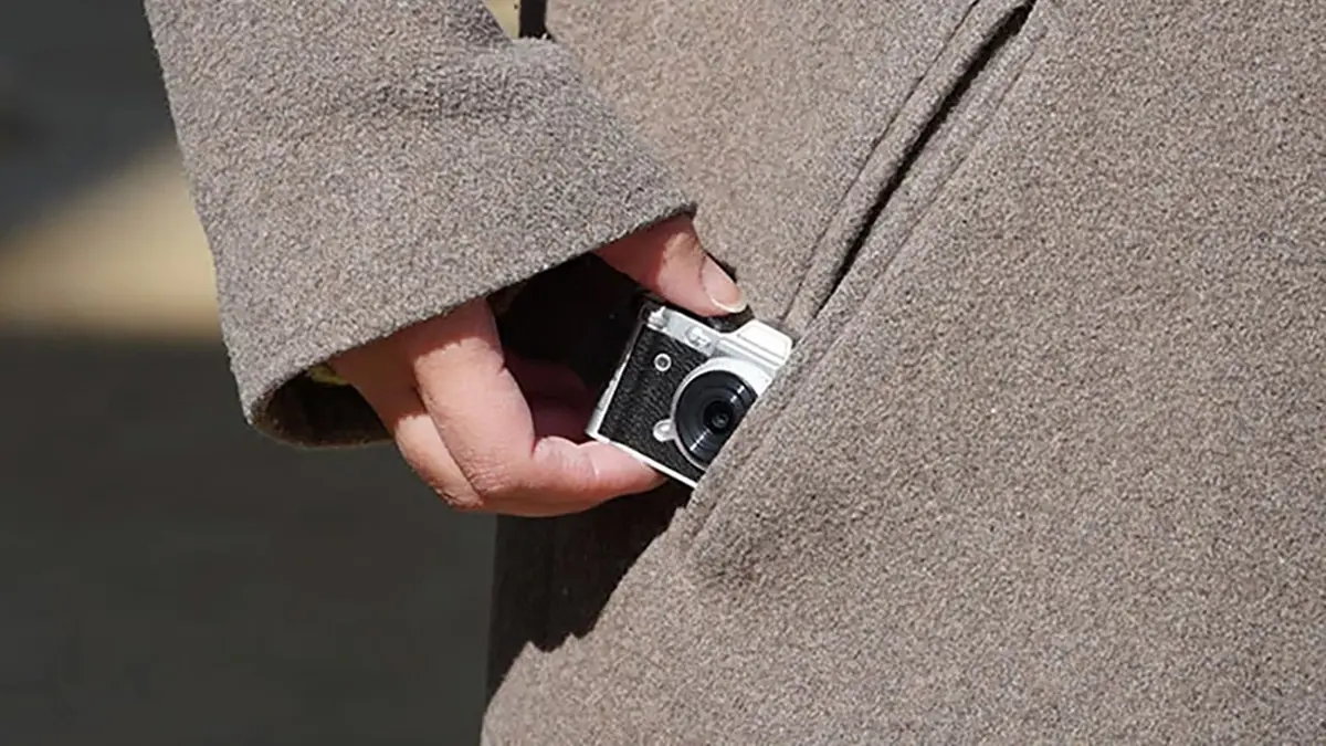 Cet appareil photo miniature &agrave; 35 euros a un faux air de Nikon FM2