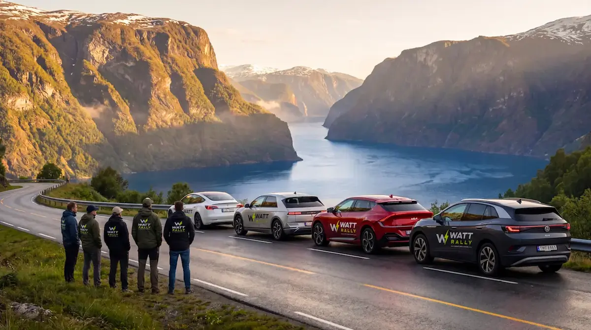 Watt Rally&nbsp;: 3 000 km tout &eacute;lectrique entre Amsterdam et la Norv&egrave;ge en 2027