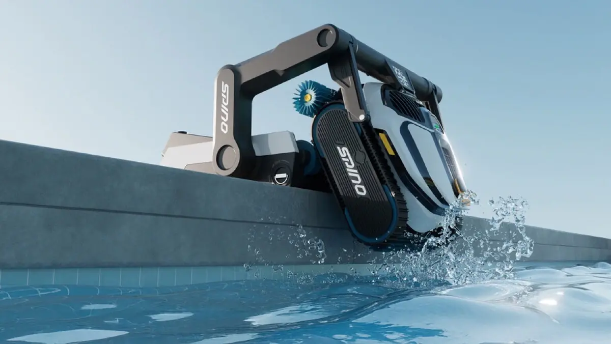 Mammotion SPINO S1 Pro&nbsp;: ce robot piscine sort tout seul de l'eau pour se recharger