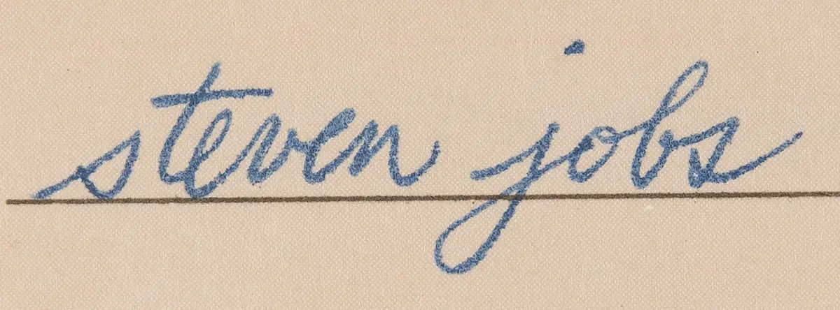 Le 1er ch&egrave;que Apple sign&eacute; Steve Jobs et Steve Wozniak vaut 2,4 millions de dollars