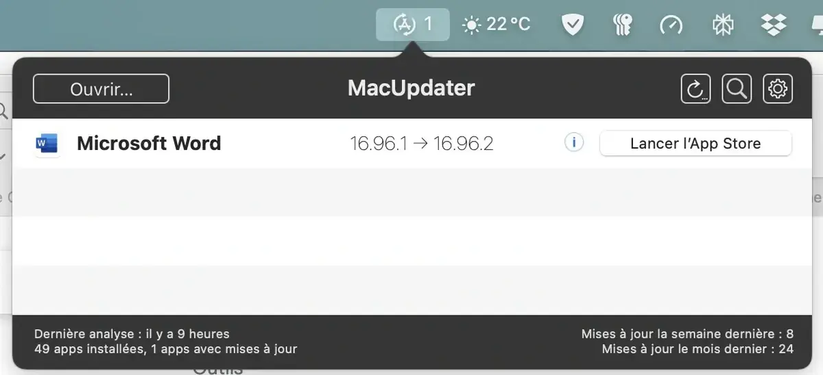 MacUpdater&nbsp;: la fin approche, l&rsquo;application ne sera plus mise &agrave; jour