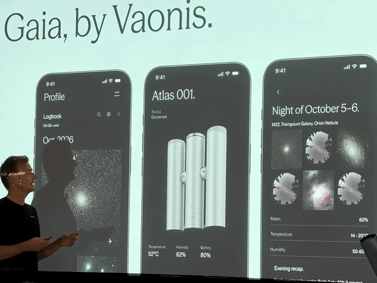 Un smart-t&eacute;lescope &agrave; 2 bras&nbsp;? Vaonis Atlas r&eacute;volutionne (encore) l'astro-photo