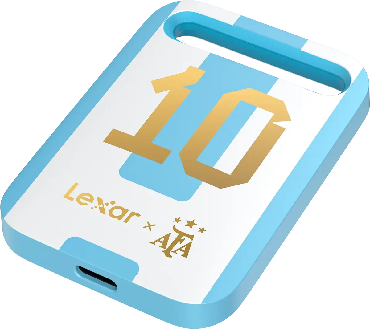Lexar habille ses SSD aux couleurs de l'Argentine pour f&ecirc;ter ses 30 ans