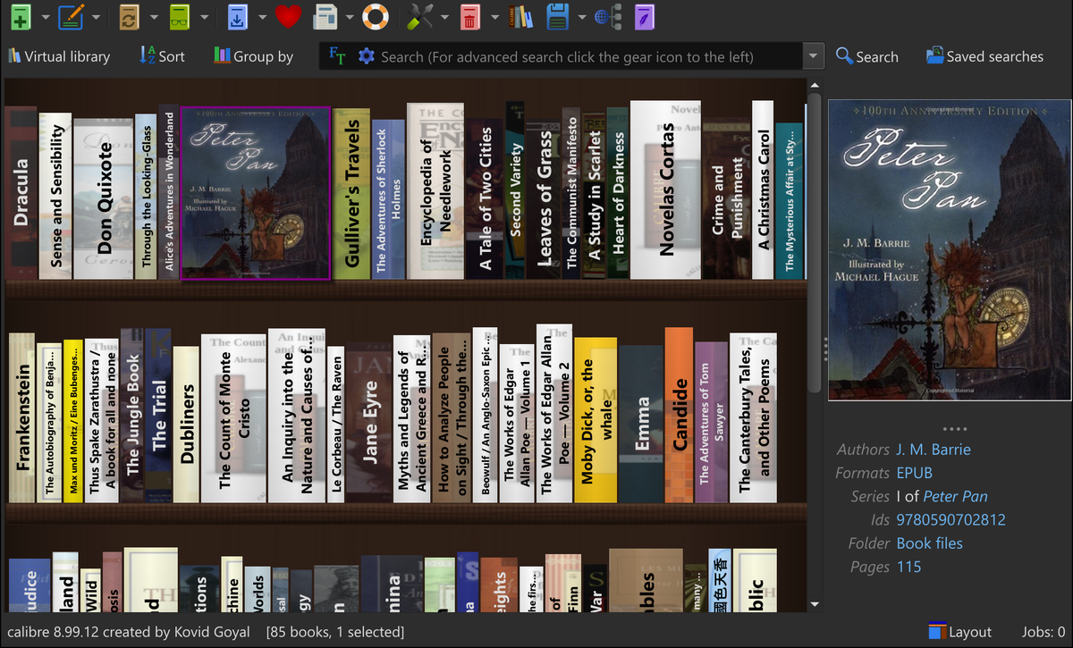 Calibre 9 s'offre enfin une interface digne de ce nom