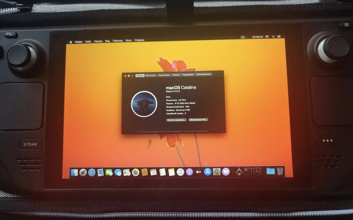 macOS sur une Steam Deck ? C'est possible !