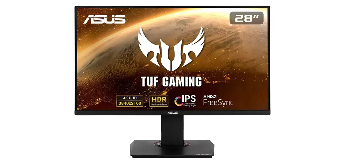 #BlackFriday: צג משחקי Asus 4K 28" TUF ב