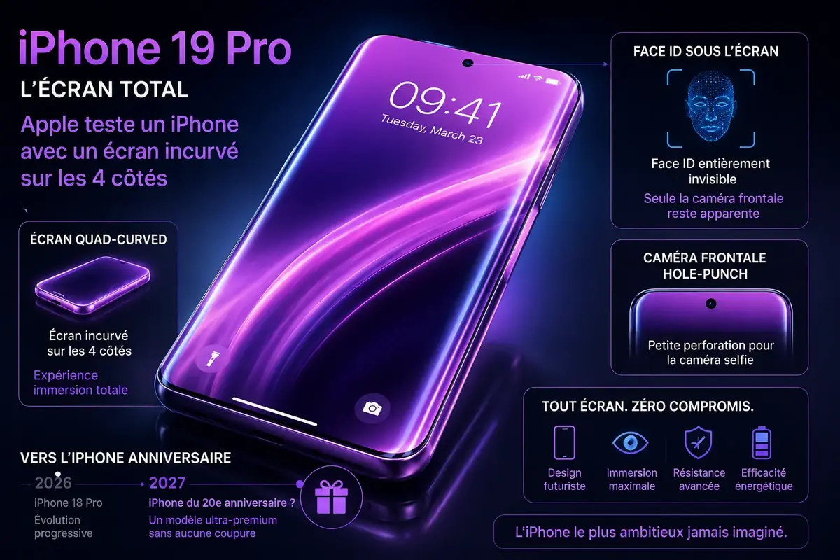 iPhone 19 Pro 20 ans