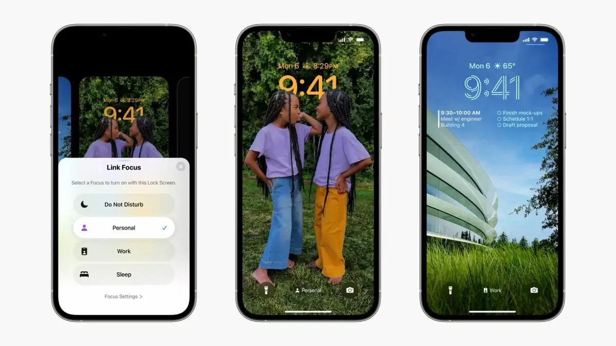 iOS 16 : comment combiner le mode Concentration et le nouvel écran d'accueil