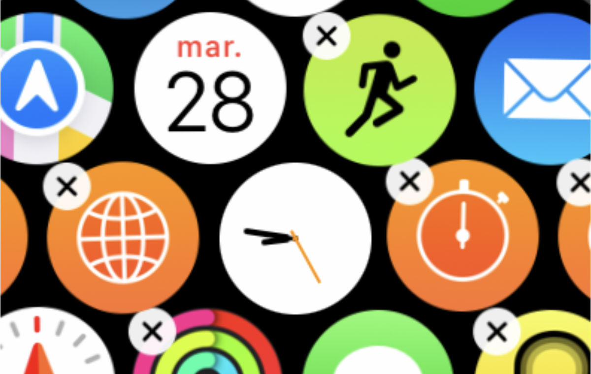 watchOS 9.4 permet de supprimer certaines Apps Apple depuis l'Apple Watch